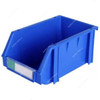 Excellent Plastic Storage Bin, EP002, Polypropylene, 12.5CM Height x 15CM Width x 24CM Length, Blue
