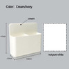 Kienai Wall Mounted Magnetic Dry Erase Marker Holder, ‎AC-205, ABS, 9CM Height x 5CM Width x 9CM Depth, Ivory