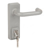 Dorfit Outside Trim Lock, DT1413, Zinc Alloy, 174MM Height x 54MM Width x 150MM Length, Grey