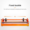 Stretch Film Dispenser With Cutter, 220MM Width x 640MM Length, Orange