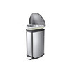 Eko Fingerprint Resistant Pedal Trash Bin, EK-9209-12L, Grace, Stainless Steel, 12 Ltrs, Silver