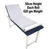 Swish Medical Bed Sheet Roll, 2 Ply, 50CM Width x 40 Mtrs Length, White