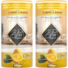 Swish Super Bliss Fresh Carpet Deodorizer and Room Freshener Powder, Fresh Citrus, 500GM, 2 Pcs/Pack