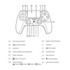Sony DualSense Wireless Controller For PS5, 18.9CM Height x 18.8CM Width x 6.9CM Length, White