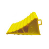 Wheel Chock, Plastic, S, 10CM Height x 10CM Width x 16CM Length, Yellow