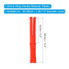 Stretch Wrap Dispenser, Plastic, 35-38MM Core Dia, 260MM Length, Red