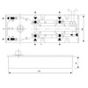 Dorfit Floor Spring, DT65NH, Stainless Steel, 1000MM Door Width, 100 Kg Weight Capacity