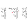 Dorfit Euro Profile Sash Lock, DTML009-7072-SS, Stainless Steel, 70MM, Silver Finish