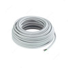 Zilco 3 Core Flexible Wire, Z1-5X3PVCFW, PVC, 240VAC, 50 Yards Length, White