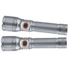 Sonashi Rechargeable LED Torch, SLT-3711Z, Aluminium, 5000 mAh, 800 LM, 800 Mtrs Focus Range, 2 Pcs/Pack