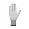 Vaultex Anti-Cut Hand Gloves, YES, PU Coated, M, Light Grey, 12 Pairs/Pack
