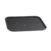 Non Slip Tray With Rubber, Plastic, Rectangular, 40CM Width x 55CM Length, Black