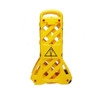 Expandable Safety Barrier, Polyethylene, 1000MM Height x 300MM Width x 3800MM Length, Yellow