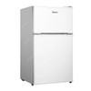 Midea Freestanding Double Door Refrigerator, MDRT134FGE01AE, 134 Ltrs Capacity, White