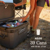 Coleman Cooler Box, 2156112, Convoy, Thermoplastic Polyurethane, 52 Ltrs Capacity, Dark Storm Black