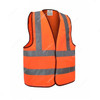 Empiral Reflective High Visibility Safety Vest, E108083407, 4XL, Fluorescent Orange