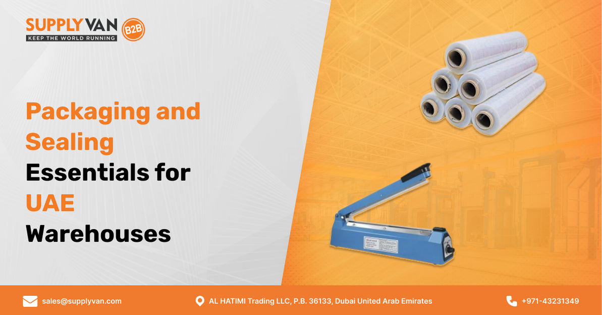 Packaging Materials in UAE: From Strapping Rolls to Heat Sealers