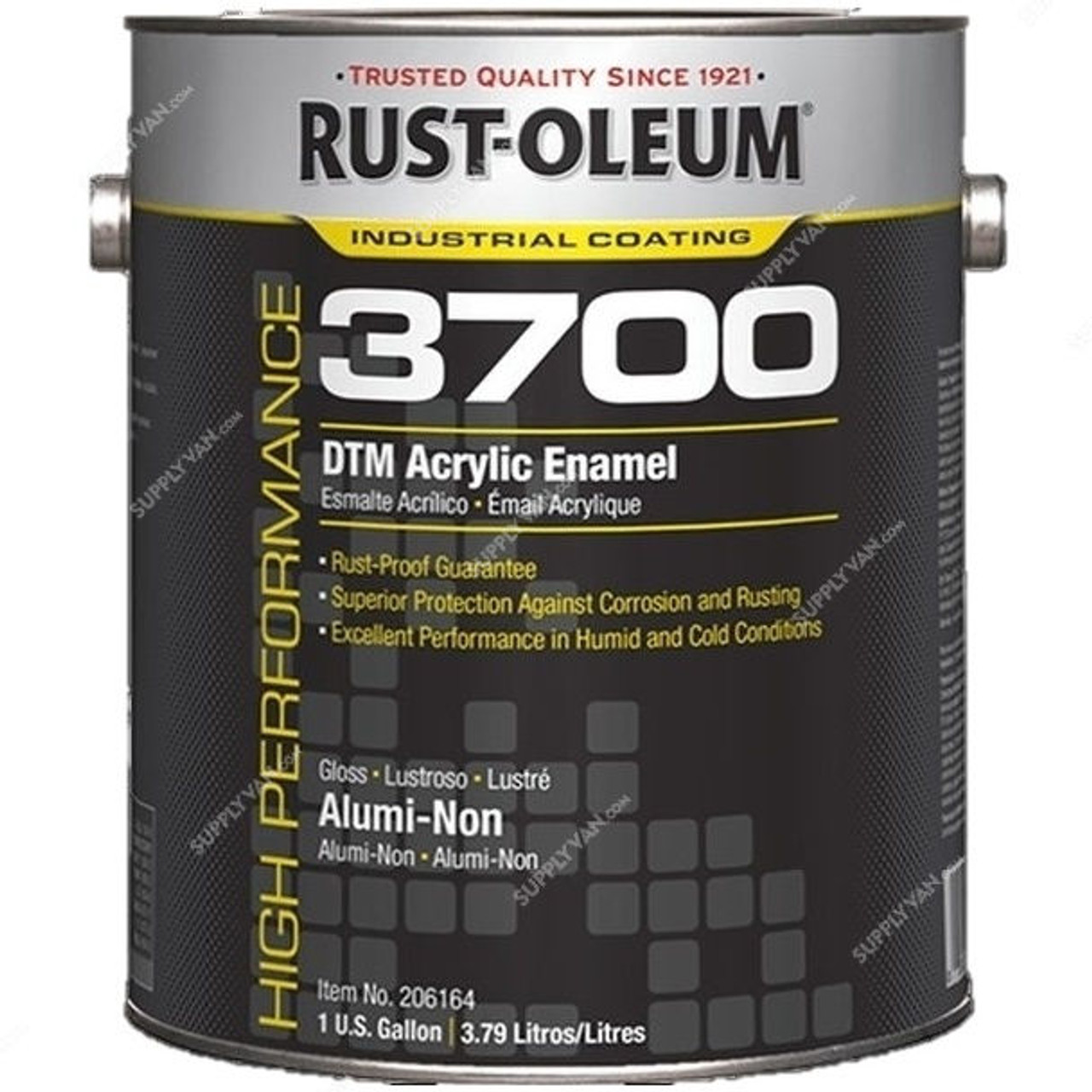 RustOleum DTM Acrylic Enamel Paint 3779402 3700 System Water Based 3.