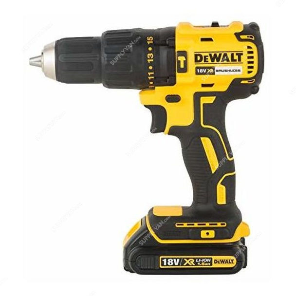 Dewalt Cordless Compact Drill, DCD708D2-GB, 18V, 2Ah