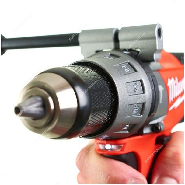 Milwaukee Cordless Percussion Drill M18FPD2-0X Fuel 13MM 18V: Buy