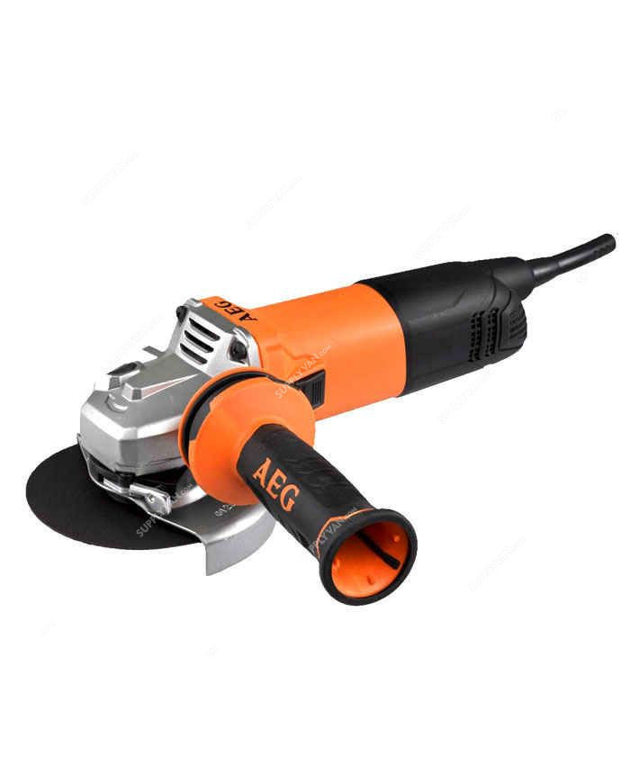 AEG Angle Grinder WS12-115 1200W 115MM S Black and Orange