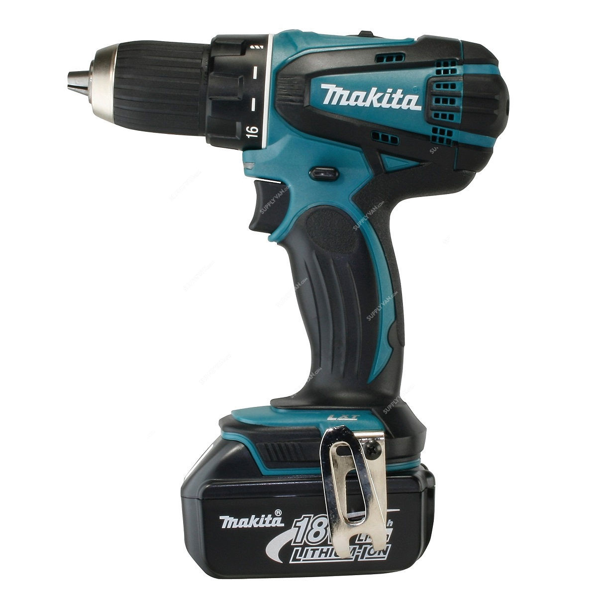 Makita Cordless Drill Driver, BDF456SHE, 18V, 400-1500 RPM
