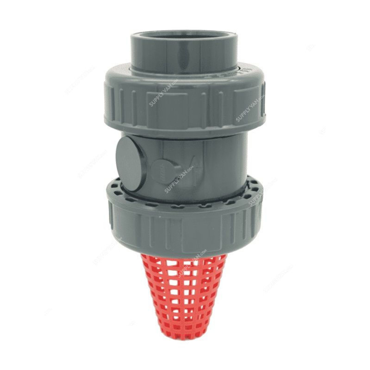 Effast Metric Solvent Welded Foot Valve With Strainer, CDRHVDZ0630, HV