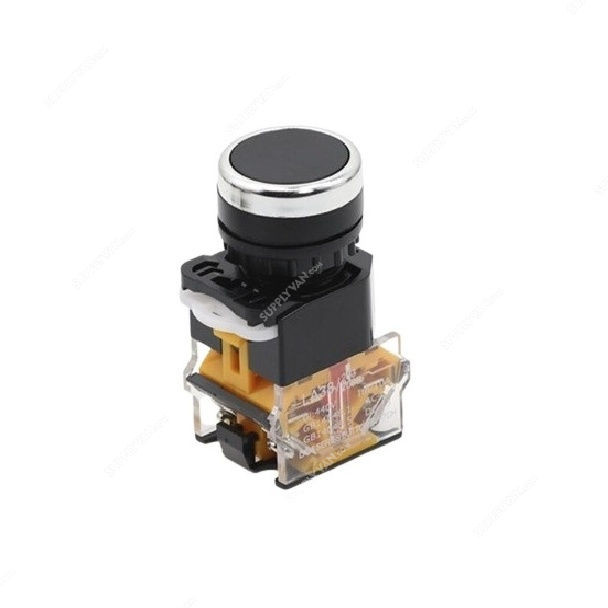 Warrior On-Off Latching Push Button Switch 400V 10A Black: Buy Online ...