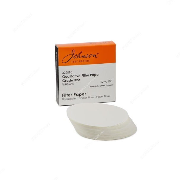 Tisch Scientific | Whatman Grade 202 Cellulose Filter Paper, 9 Cm Circle, 100/Pk