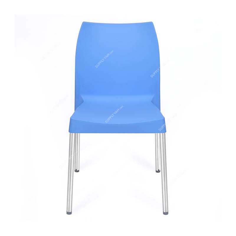 Nilkamal Novella 07 Armless Chair Plastic/Stainless Steel 110 Kg