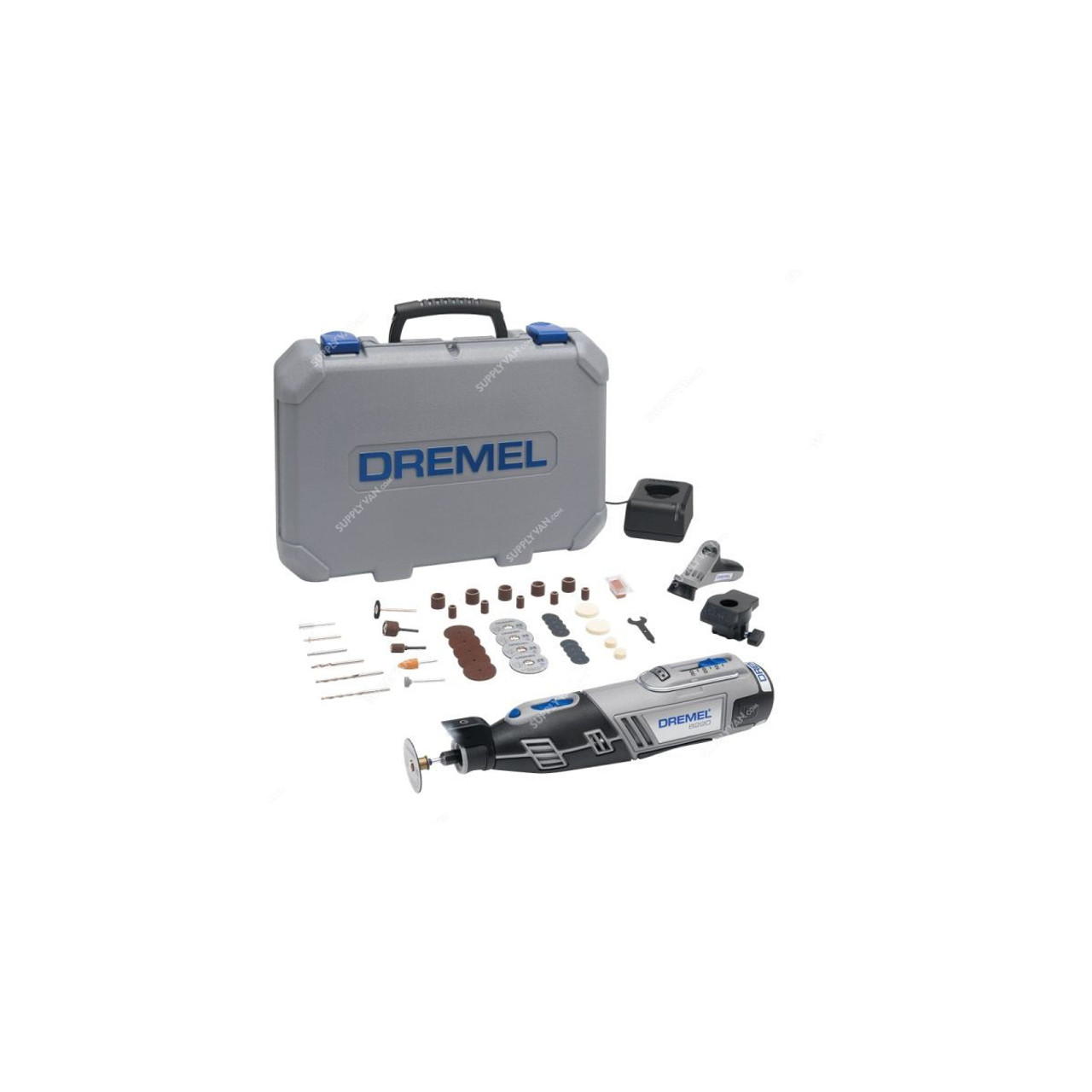 Dremel Cordless Multi Tool Kit 8220 2 45 Lithium Ion 12V 2.0 Ah 50 Pcs Kit