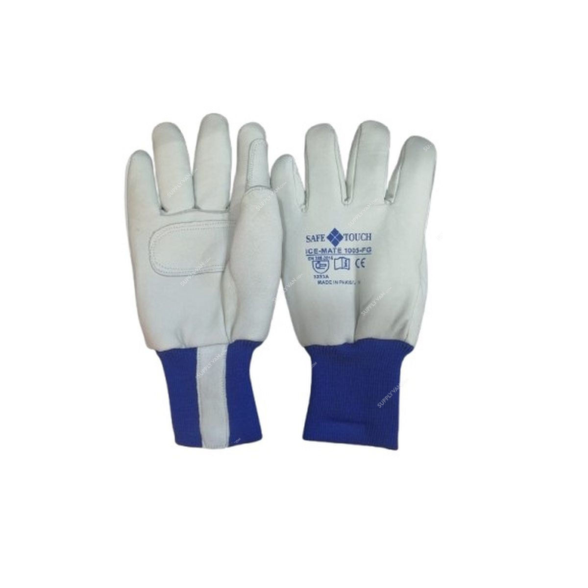 Safe Touch Free Size Cold Storage Freezer Gloves 1005-FG White
