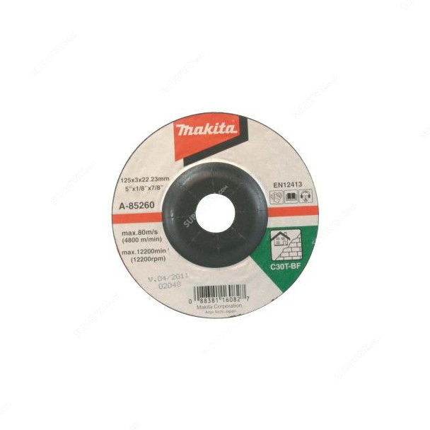 Makita Cutting Wheel, A-83587, A30T, 100mm : SupplyVan.com