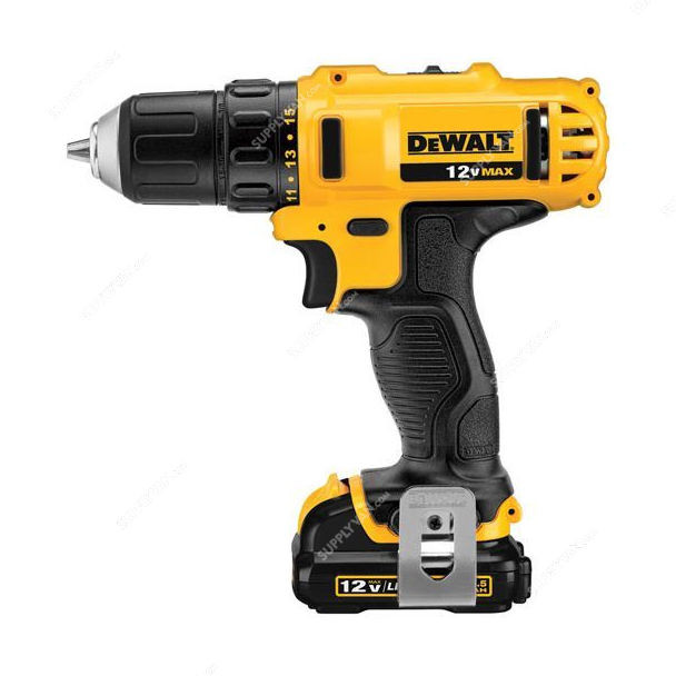 Dewalt 12V 2x Battery 1x Charger Cordless Compact Drill