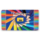 PSI Color Pencil, PSCPA8885-12, Multicolor, 12 Pcs/Box