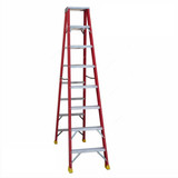 Topman Double Sided Ladder, FRPDS8, Fiber Glass, 8 Steps, 150 Kg Loading Capacity