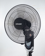 Sonashi Wall Fan With Remote Control, SF-8007-WR, 16 Inch, 60W, Black