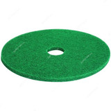Norton Floor Pad, 66261054261, 17 Inch, Green, 5 Pcs/Pack