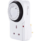 Soyang Program Timer, TS-ME1, 24 Hrs, 3120W, White