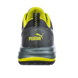 Puma Charge Low Ankle Safety Shoes, 644520, S1P-ESD-HRO-SRC, Size41, Green