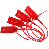 Security Tag, Polypropylene, 400MM, Red, 100 Pcs/Pack