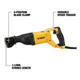 Dewalt Reciprocating Saw, DWE305PK-B5, 1100W, 220V