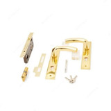 Red Ant Door Lockset , 9608H-9611-SG-GP, Gold