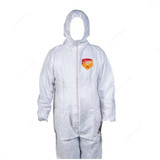 Scudo Disposable Coverall, SC-06020, Chem+ FR, 3XL, White