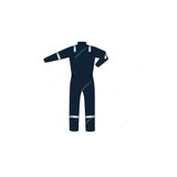 TarArc Arc Flash Featherlite Magnifico Coverall, BLOKARC-12CV-50NV, 50, Navy Blue