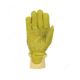 Southcombe Firemaster Wildland Gloves, SB02417A, Leather, M, Lime/Blue