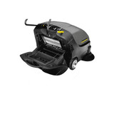 Karcher KM 85/50 W G Vacuum Sweeper, 13511090, 3300W, 610MM Working Width, 50 Ltrs Tank Capacity, Grey/Black