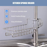 Kitchen Sponge Holder, Stainless Steel, 25MM, Silver