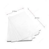 Waterproof Glossy Photo Paper, A4, 20 Sheets, 200 GSM, 29.7 x 21CM, White