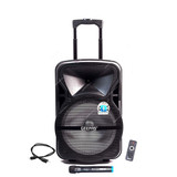 Geepas Rechargeable Trolley Speaker, GMS8568, 7.4V, 1800mAh